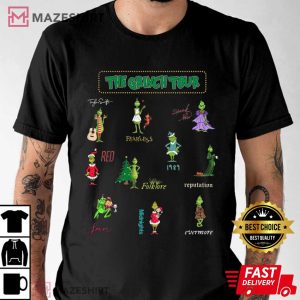 Taylor Swift The Grinch Ver Eras Tour Xmas T Shirt (3)