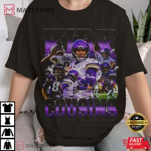 Kirk Cousins Minnesota Vikings Quarterback T Shirt (2)