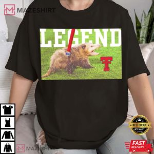 Texas Tech Red Raiders Legend Possum Funny T Shirt 2