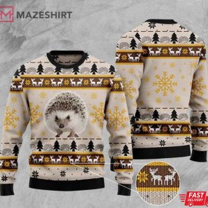 Hedgehog Lover Ugly Christmas Sweater