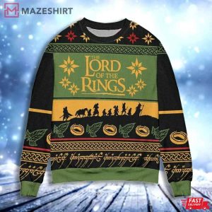 Lord Of The Rings The Fellowship Way To Mordor Ugly Sweater