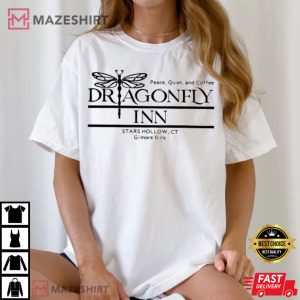 Dragonfly Inn Stars Hollow Gilmore Girls T Shirt (2)