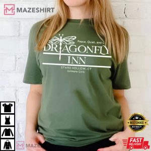 Dragonfly Inn Stars Hollow Gilmore Girls T Shirt (4)