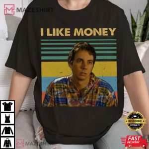 Idiocracy I Like Money Vintage T Shirt (2)