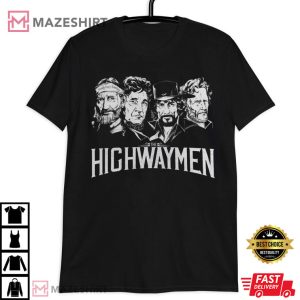 Highwaymen Band Outlaw Country Vintage T Shirt (3)