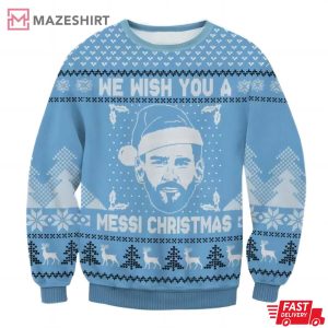 Messi Merry Christmas Ugly Sweater