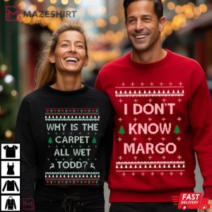 Todd And Margo Matching Christmas Couple Shirts