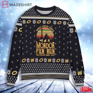 Lord Of The Rings Middle Earth Is Annual Mordor Fun Run Ugly Sweater