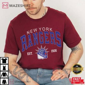 New York Rangers Est 1936 T Shirt (2)