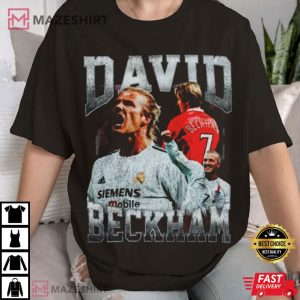 David Beckham English Former Soccer Player T Shirt (2)
