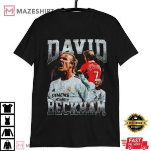 David Beckham English Former Soccer Player T Shirt (3)