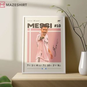 Lionel Messi Inter Miami Signature Poster (3)