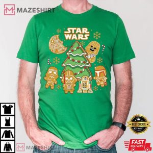 Star Wars Gingerbread Cookies Christmas T Shirt (3)
