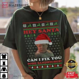 Bad Santa Thurman Merman Christmas T Shirt (1)