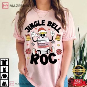 Christmas Nurse Jingle Bell Roc Funny T Shirt (2)