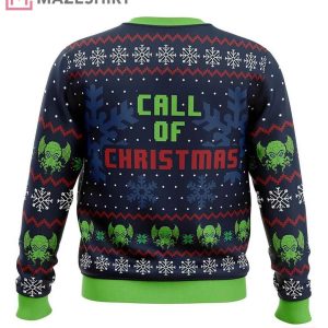Call Of Christmas Cthulhu Ugly Sweater (1)