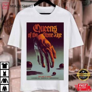 Queens of the Stone Age The End is Hero T Shirt (3)
