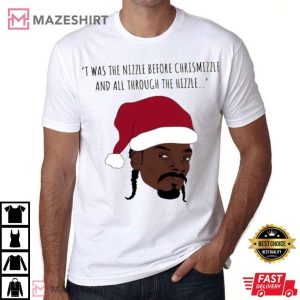 Santa Snoop Dogg Funny Xmas T Shirt (1)