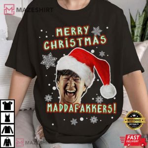 Mr Chow Christmas Merry T Shirt (2)