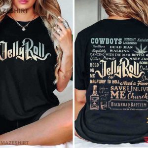 Jelly Roll Backroad Baptism 2023 T Shirt (1)