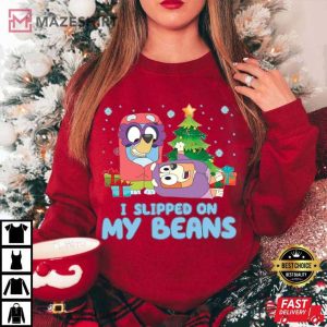Bluey Slipped On My Beans T-Shirt