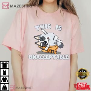 Bluey and Bingo This is Unacceptable T Shirt (2)