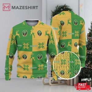 Jagermeister Reindeer n Snowflakers Ugly Sweater