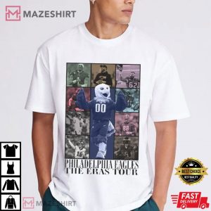 Philadelphia Eagles The Eras Tour Football T Shirt (1)