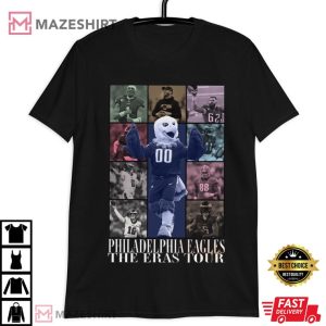 Philadelphia Eagles The Eras Tour Football T Shirt (4)