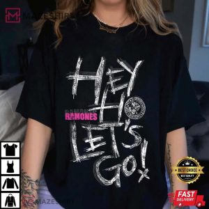 Ramones Hey Ho Let's Go Rock Music Band T Shirt (3)
