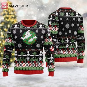 Ghostbusters US Comedy Movie Ugly Christmas Sweater Ghostbusters US Comedy Movie Ugly Christmas Sweater