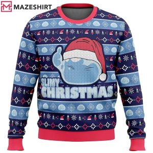Slimy I got Reincarnated as a Slime Christmas Ugly Sweater