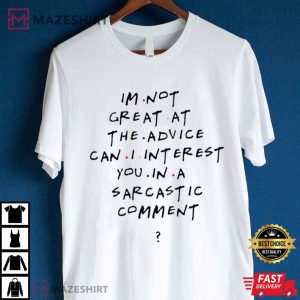 Chandler Bing Friends Famous Saying T Shirt (4)