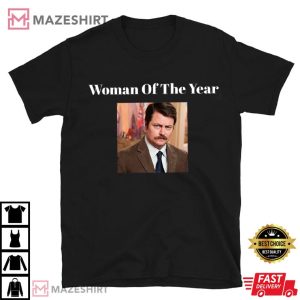 Ron Swanson Woman of the Year Parks and Recreation T Shirt (4)