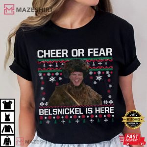 Dwight Schrute Cheer Or Fear Belsnickel Is Here T Shirt (2)