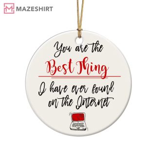 You Are The Best Thing I Have Ever Found On The Internet Ornament (4)