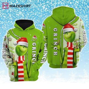 Grinch Christmas 3D Hoodie
