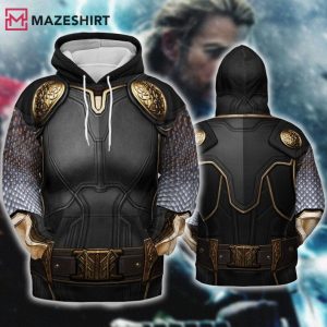 Thor God of Thunder 3D Hoodie