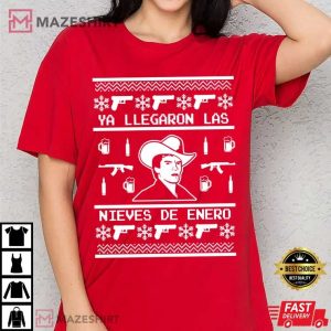 Chalino Sanchez Nieves De Enero T Shirt (2)