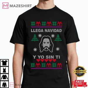 Navidad Sin Ti by Los Bukis Christmas T Shirt (2)