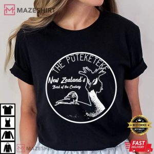 Puteketeke New Zealand's Bird of the Century T Shirt (2)