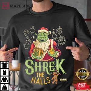 Shrek the Halls Christmas T Shirt (1)