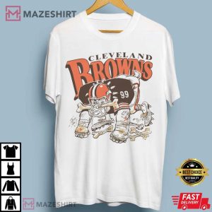 Cleveland Browns Bulldogs Unisex T Shirt (3)