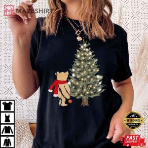 Winnie the Pooh Tree Christmas T Shirt (2)