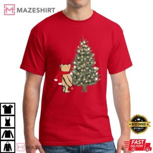 Winnie the Pooh Tree Christmas T Shirt (3)