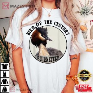 Puteketeke New Zealand's Bird of the Century T Shirt (2)