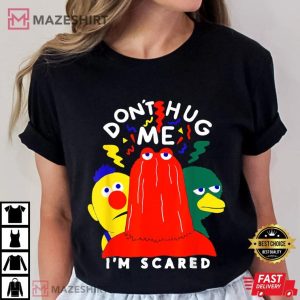 Don't Hug Me I'm Scared Horror Movie T Shirt (1)