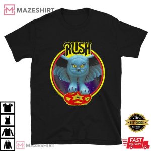 Rush Fly By Night Circle Rock Band T Shirt (1)