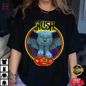 Rush Fly By Night Circle Rock Band T Shirt (4)