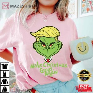 Grinch Trump Make Christmas Great Again T Shirt (4)